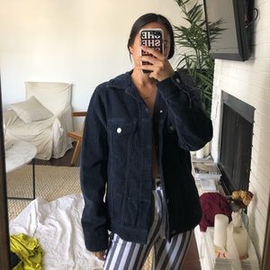 THE CORDS & CO. Navy corduroy jacket